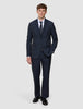 Essential Suit Pants Relaxed Fit Navy Stripes