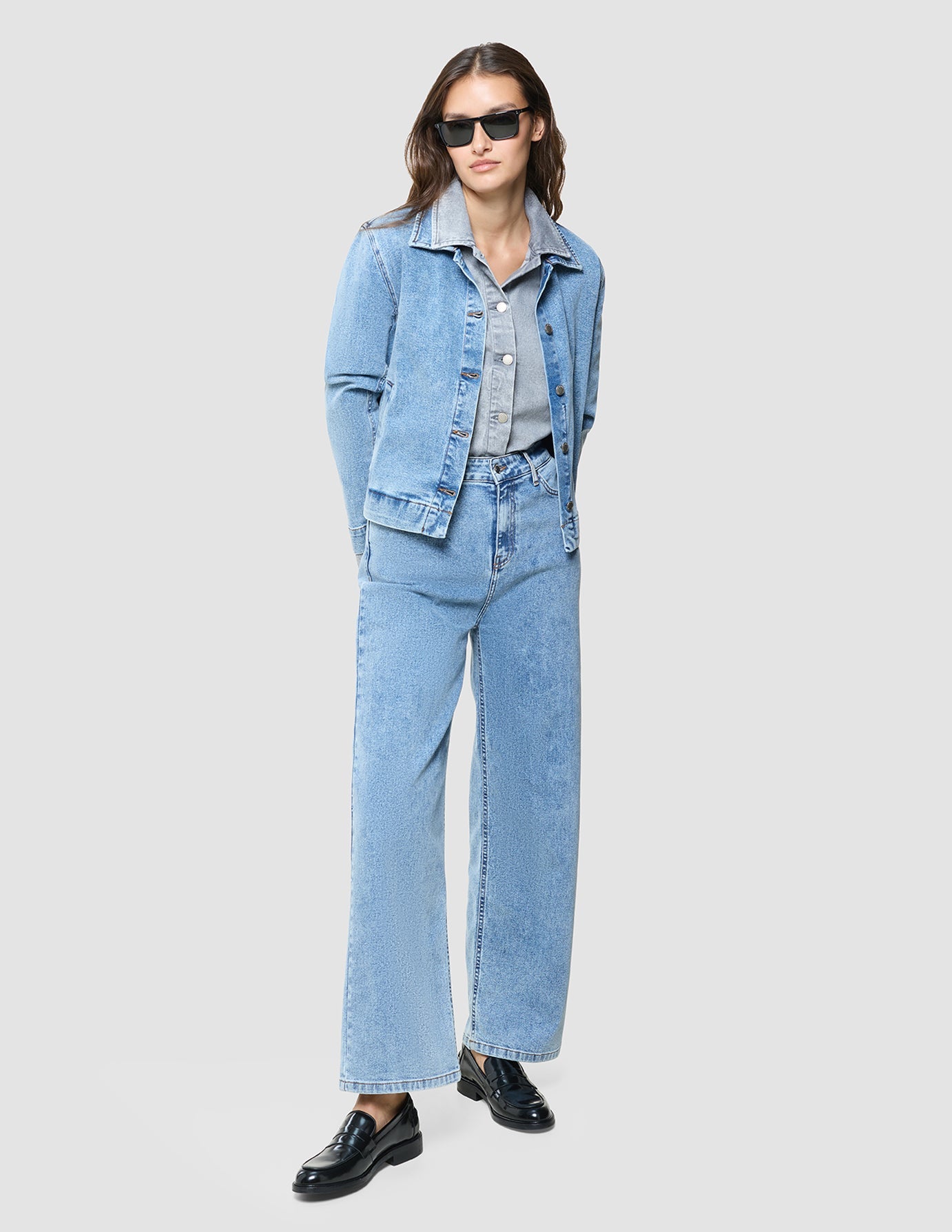 Denim on denim on denim