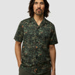 Bowling Short Sleeve Shirt Forest Night