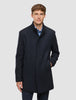 Casentino Wool Coat Dark Navy