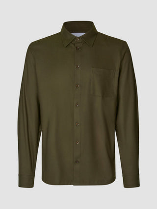Casual Shirt Forest Green