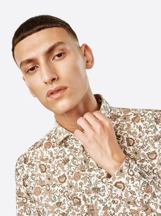 Classic Shirt Regular Copper Bloom