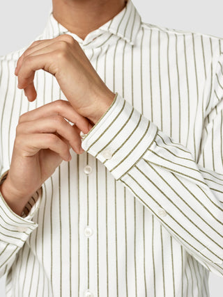 Classic Shirt Slim Rainforest Stripes