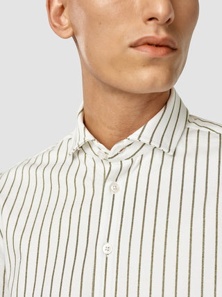 Classic Shirt Slim Rainforest Stripes