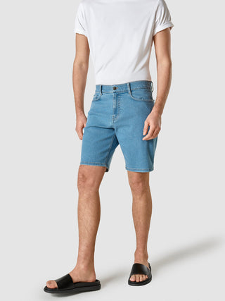 Classic Denim Shorts Light Blue