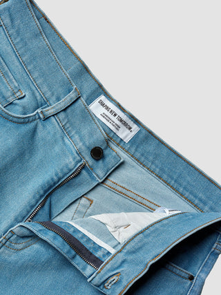 Classic Denim Shorts Light Blue