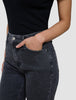 Women's Classic Jeans Tapered Washed Black