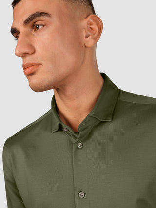 Classic Shirt Clover Green Regular