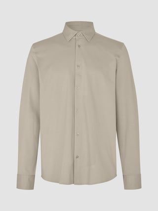 Classic Shirt Stone Beige Regular