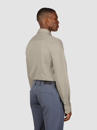 Classic Shirt Stone Beige Regular