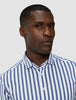 Classic Shirt Dusky Blue Stripe Regular