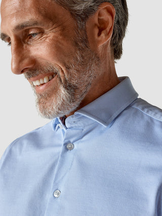 Classic Shirt Light Blue Twill Regular
