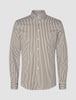 Classic Shirt Shadow Brown Stripe Regular