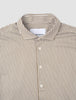 Classic Shirt Shadow Brown Stripe Slim