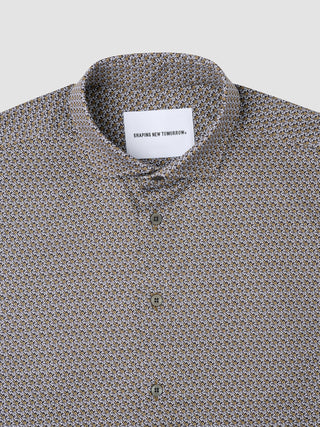 Classic Shirt Snowdrop Flowers Regular