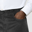 Corduroy Pants Dark Grey