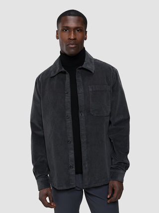 Corduroy Overshirt Dark Grey