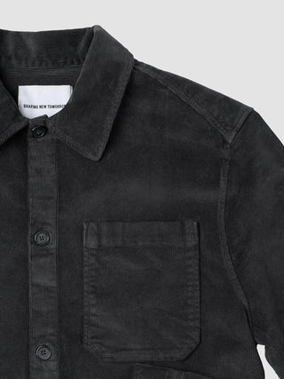 Corduroy Overshirt Dark Grey