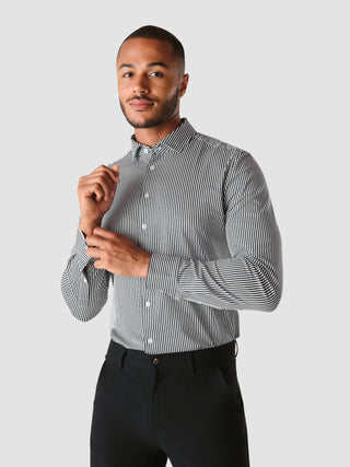 Classic Shirt Navy Stripes Regular