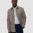 Effortless Overshirt Shadow Brown
