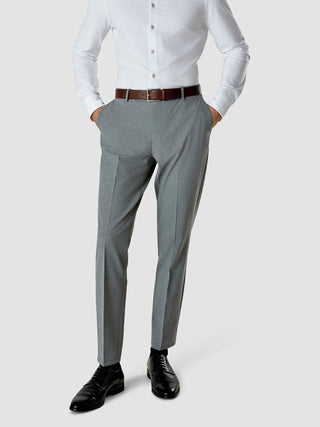 Elastic Leather Belt Dark Brown