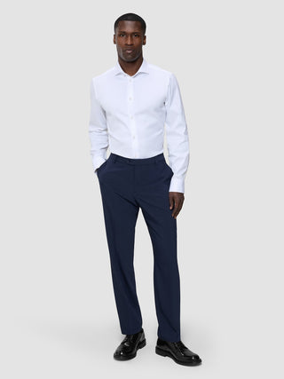 Elevated Shirt White Slim