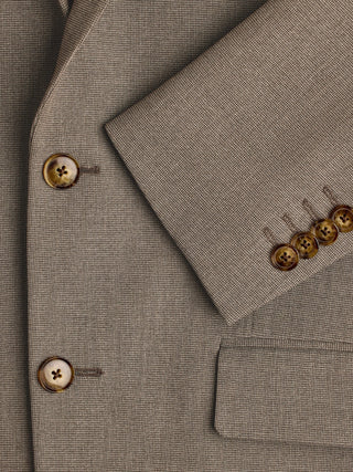 Essential Blazer Slim Almond