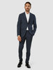 Essential Suit Dark Blue Check