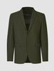 Essential Suit Moss Green Pinstripe