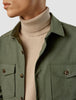 Essential Overshirt Nightfall Green Melange