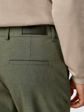 Essential Pants Slim Nightfall Green Melange