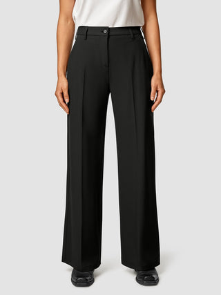 Essential Pants Wide Black