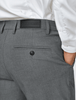 Essential Suit Pants Regular Dark Grey Melange