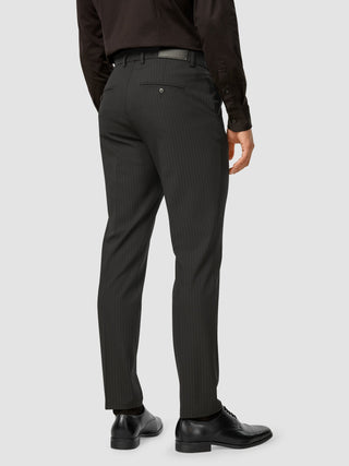 Essential Suit Asphalt Pinstripe