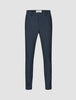 Essential Suit Pants Slim Dark Blue Check