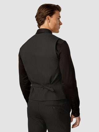 Essential Vest Asphalt Pinstripe