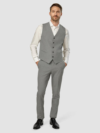 Essential Vest Dark Grey Melange