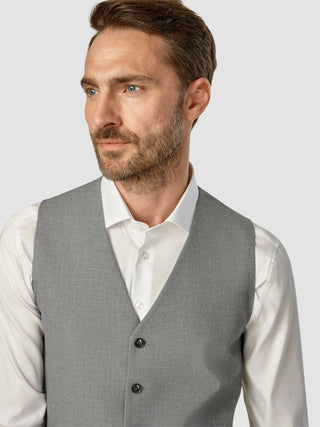 Essential Vest Dark Grey Melange
