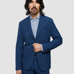 Essential Blazer Slim Marine Blue