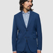 Essential Blazer Slim Marine Blue