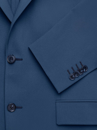 Essential Blazer Slim Marine Blue