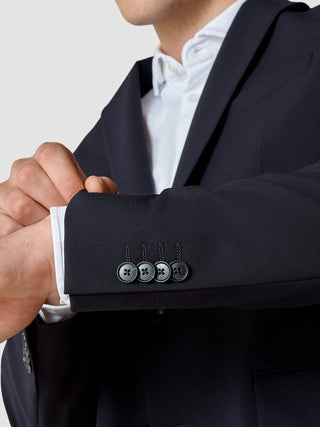 Essential Blazer Regular Midnight Blue