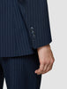 Essential Blazer Navy Pinstripe