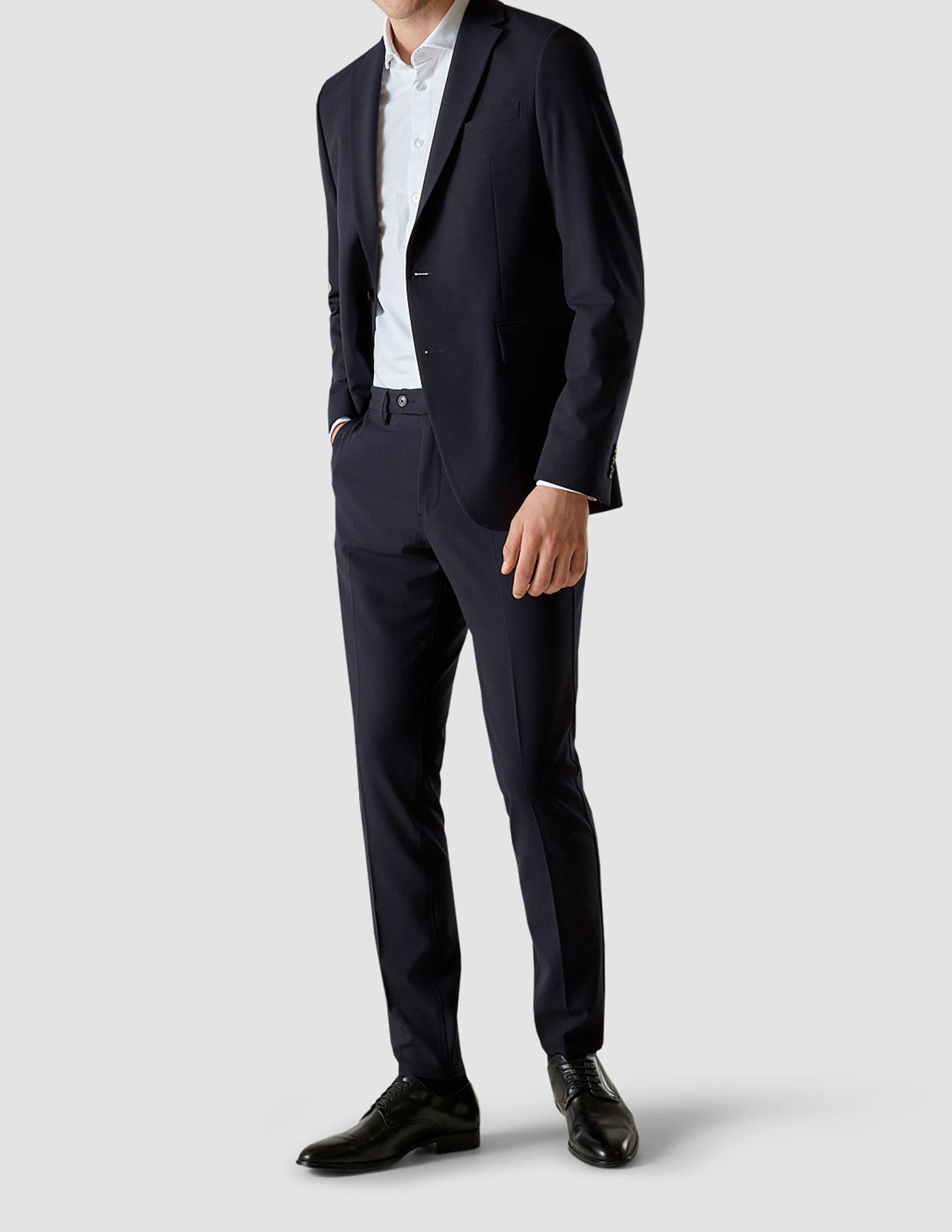 Essential Blazer Slim Midnight Blue