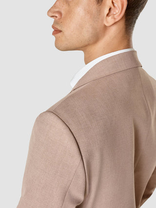 Essential Blazer Dusty Lilac Melange Regular