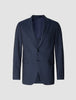 Essential Blazer Navy Melange Slim