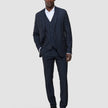 Essential Blazer Navy Stripes Slim