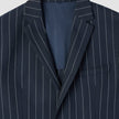 Essential Blazer Navy Stripes Slim