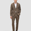 Essential Suit Saddle Brown Melange