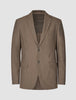 Essential Suit Saddle Brown Melange